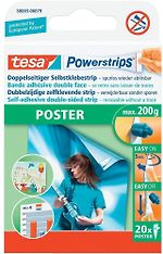 Tesa Powerstrips julistetarra 20 kpl/pkt