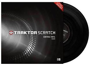 Native Instruments Traktor Pro Scratch Control Vinyl MK2 Black - aikakoodivinyyli, musta