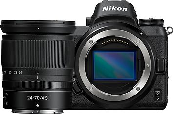 Nikon Z6 -mikrojärjestelmäkamera + 24-70 mm objektiivi
