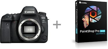 Canon EOS 6D MK II -järjestelmäkamera, runko + Corel PaintShop Pro 2020 Ultimate -kuvankäsittelyohjelmisto