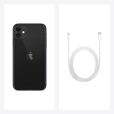 Apple iPhone 11 128 Gt -puhelin, musta (MHDH3), kuva 4