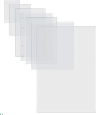 GBC Card™ laminointitasku, kololla, 64x108mm, 125mic/100kpl, 2pkt, kuva 2