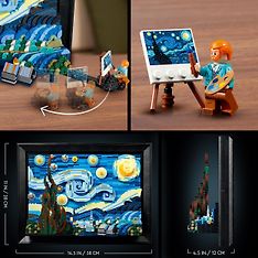 LEGO Ideas 21333 - Vincent van Gogh – Tähtikirkas yö, kuva 6