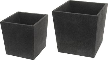 4Living Cubic -termoruukku, musta, 2 kpl setti, 39 ja 48 cm –  