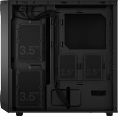 Fractal Design Focus 2 Black Solid ATX-kotelo, musta, kuva 11