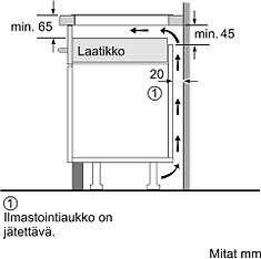 Bosch HBF010BV1S Serie 2 -erillisuuni, valkoinen ja Bosch PIE631HB1E Serie 6 -induktiotaso, kuva 17