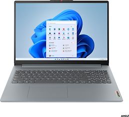 Lenovo IdeaPad Slim 3 16" kannettava, Win 11 Home, harmaa (82XR006YMX), kuva 2