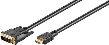 Cablexpert HDMI-DVI-D Single-link -kaapeli, 1,8 m, musta