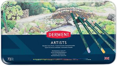 Derwent Artist -värikynälajitelma, 72 kynää