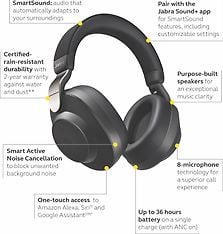 Jabra Elite 85h -Bluetooth-kuulokkeet, Titanium Black, kuva 8