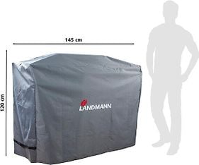 Landmann -Suojahuppu Premium, XL- koko, kuva 2