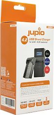 Jupio-USB-laturi, JVC / Samsung / Sony 3,6V-4,2V, kuva 2