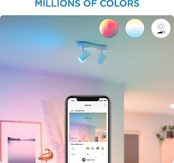 WiZ IMAGEO Spots -kohdevalaisin, 2-osainen, valkoinen, RGB, Wi-Fi, kuva 12