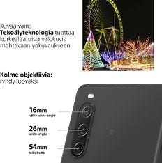 Sony Xperia 10 V 5G -puhelin, 128/6 Gt, valkoinen, kuva 18