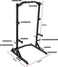 Gymstick Half-Power Rack -kyykkykehikko, kuva 8