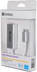 Sandberg USB-C Gigabit Ethernet -adapteri, kuva 2