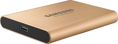 Samsung SSD T5 ulkoinen SSD-levy 1 Tt, ruusukulta, kuva 4