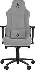 Arozzi Vernazza Soft Fabric Gaming Chair -pelituoli, vaalean harmaa, kuva 2