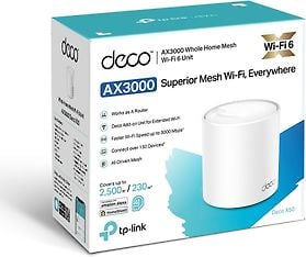 TP-LINK Deco X50 WiFi 6 -Mesh-reititin, kuva 3