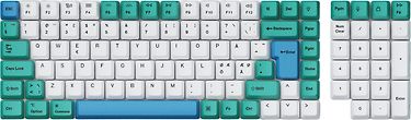 Keychron PBT Full Keycap Set -näppäinhatut, Iceberg