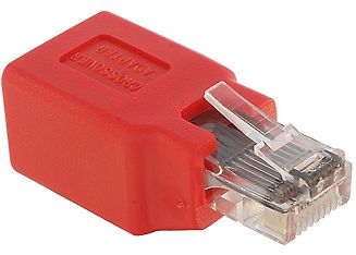 DeLOCK RJ45-ristiinkytkentäadapteri, uros-naaras, kuva 2