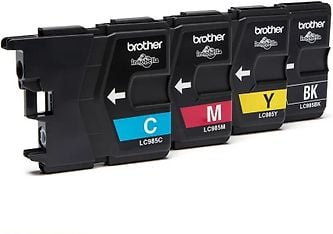 Brother LC-9805 -mustekasettipakkaus, 4 väriä, kuva 2