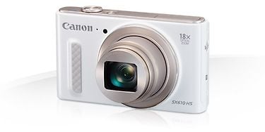 Canon PowerShot SX610 HS digikamera, valkoinen