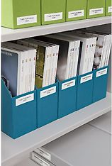 Dymo LabelWriter -leveä mappitarra 190 x 59 mm, 110 tarraa, valkoinen, kuva 2