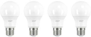 Airam LED 4pack 10,5 W -pallokupu-lamppu E27, 2700 K, 1060 lm, 4 kpl pakkaus