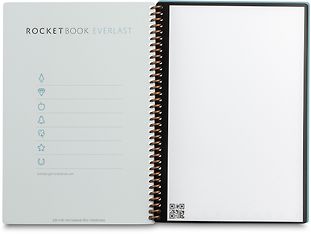 Rocketbook Everlast Letter Size -älymuistikirja, A4, turkoosi, kuva 2