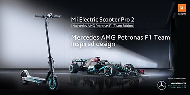 Xiaomi Mi Electric Scooter PRO 2 Mercedes AMG Petronas F1 Team Edition -sähköpotkulauta, kuva 6