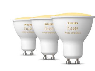 Philips Hue -älylamppu, White ambiance, GU10, 3-PACK, kuva 4
