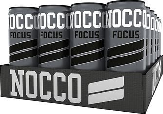 NOCCO Focus Ramonade -energiajuoma, 330 ml, 24-pack