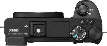 Sony A6500 -järjestelmäkamera, runko, kuva 4