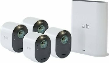 Arlo Ultra -valvontajärjestelmä neljällä 4K Ultra HD -tasoisella kameralla