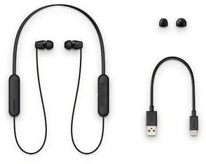 Sony WI-C200 -Bluetooth-kuulokkeet, musta, kuva 6