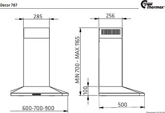 Thermex Decor 787 -liesituuletin, teräs, 70 cm, kuva 2