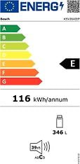 Bosch KSV36AIEP Serie 6 -jääkaappi, teräs, kuva 7