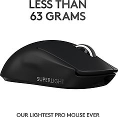 Logitech Pro X Superlight -pelihiiri, musta, kuva 2
