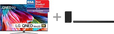 LG 75QNED99 75" 8K Ultra HD QNED Mini-LED -televisio + SN10Y soundbar -tuotepaketti