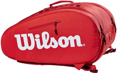 Wilson Padel Super Tour Bag -laukku, punainen, kuva 2