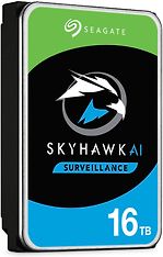 Seagate SkyHawk AI 16 Tt SATAIII 256 Mt 3,5" -kovalevy, kuva 3