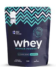 PULS Whey Mint Chocolate -proteiinijauhe, 1 kg