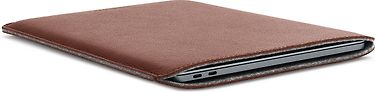 Woolnut Leather Sleeve -suojatasku 13" MacBook Pro & Air, konjakki, kuva 4