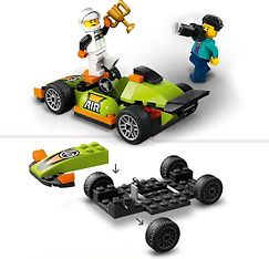 LEGO City Great Vehicles 60399  - Vihreä kilpa-auto, kuva 4