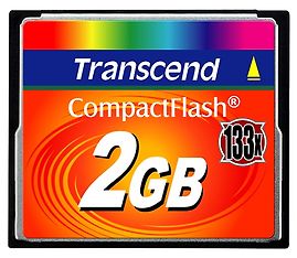 Transcend 2 Gt CompactFlash 133x -muistikortti