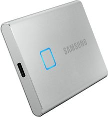 Samsung T7 Touch -ulkoinen SSD-levy, 2 Tt, hopea, kuva 13