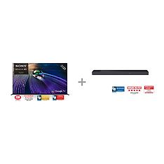 Sony XR-55A90J 55" 4K Ultra HD OLED Google TV + HT-A7000 7.1.2 Dolby Atmos Soundbar -tuotepaketti