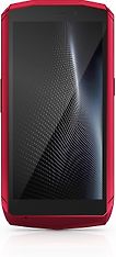 Cubot Pocket -puhelin, 64/4 Gt, musta/punainen