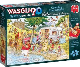 Wasgij 6 Camping Commotion! -mysteeripalapeli, 1000 palaa, kuva 3